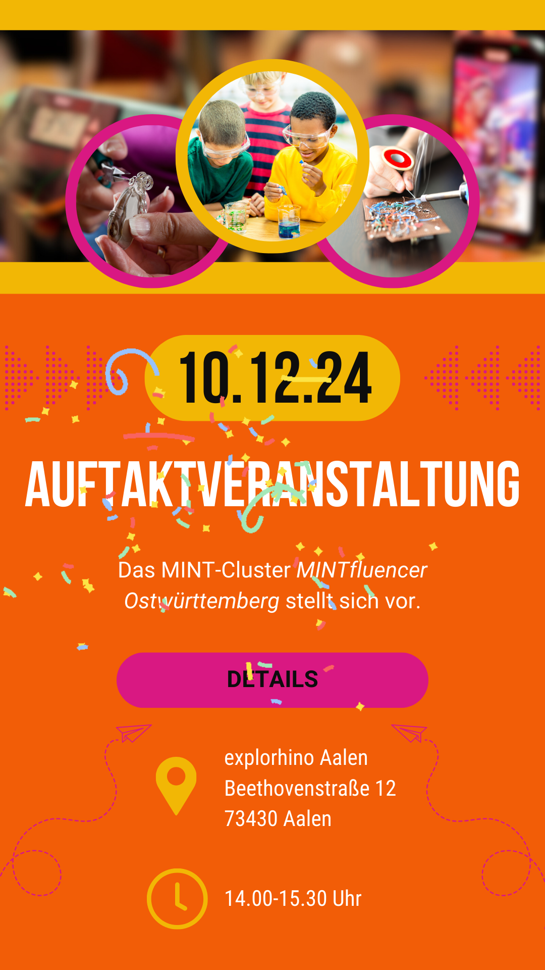 Auftaktveranstaltung MINTfluencer OW